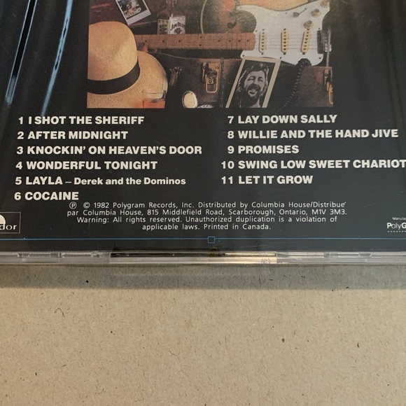 New and sealed Eric Clapton CD - Picture 3 of 3